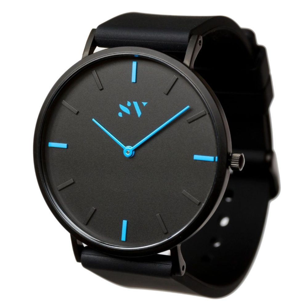 SV Matte Black/Aqua Blue Watch - Image 2
