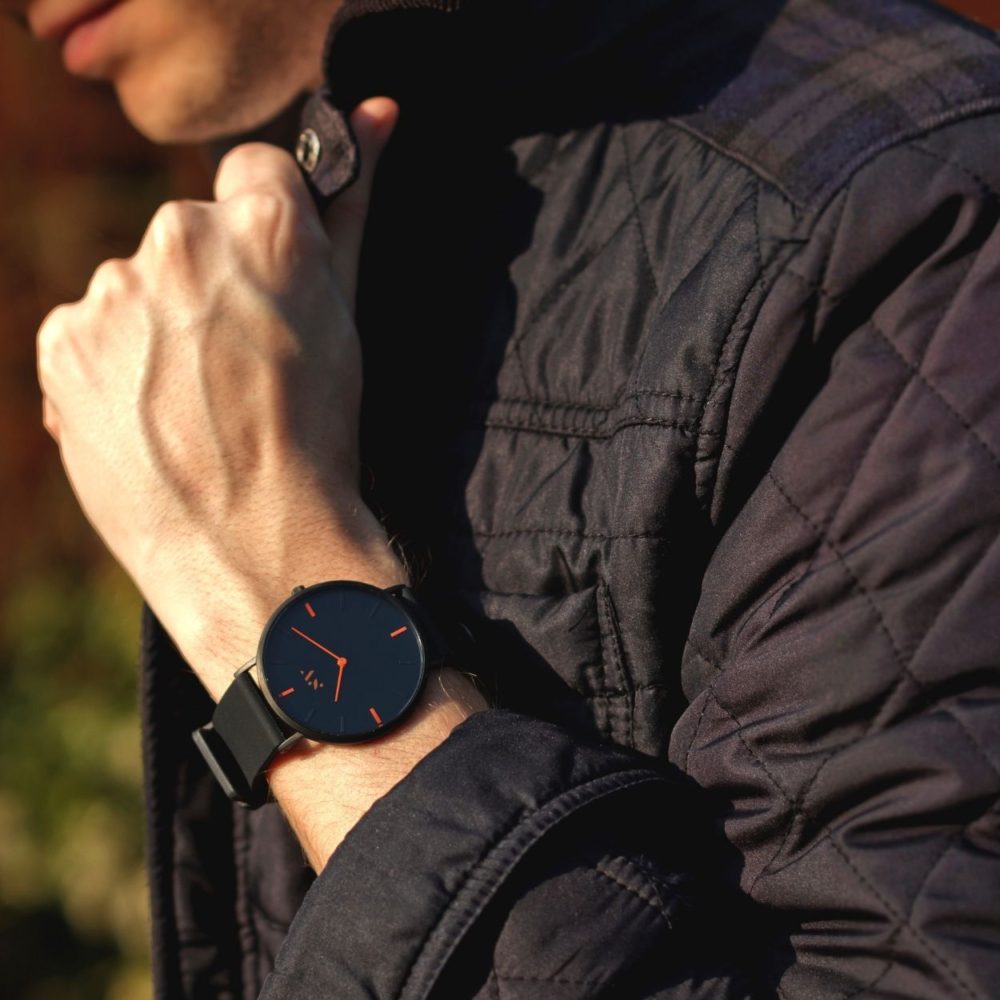 SV Matte Black/Fire Orange Watch - Image 8