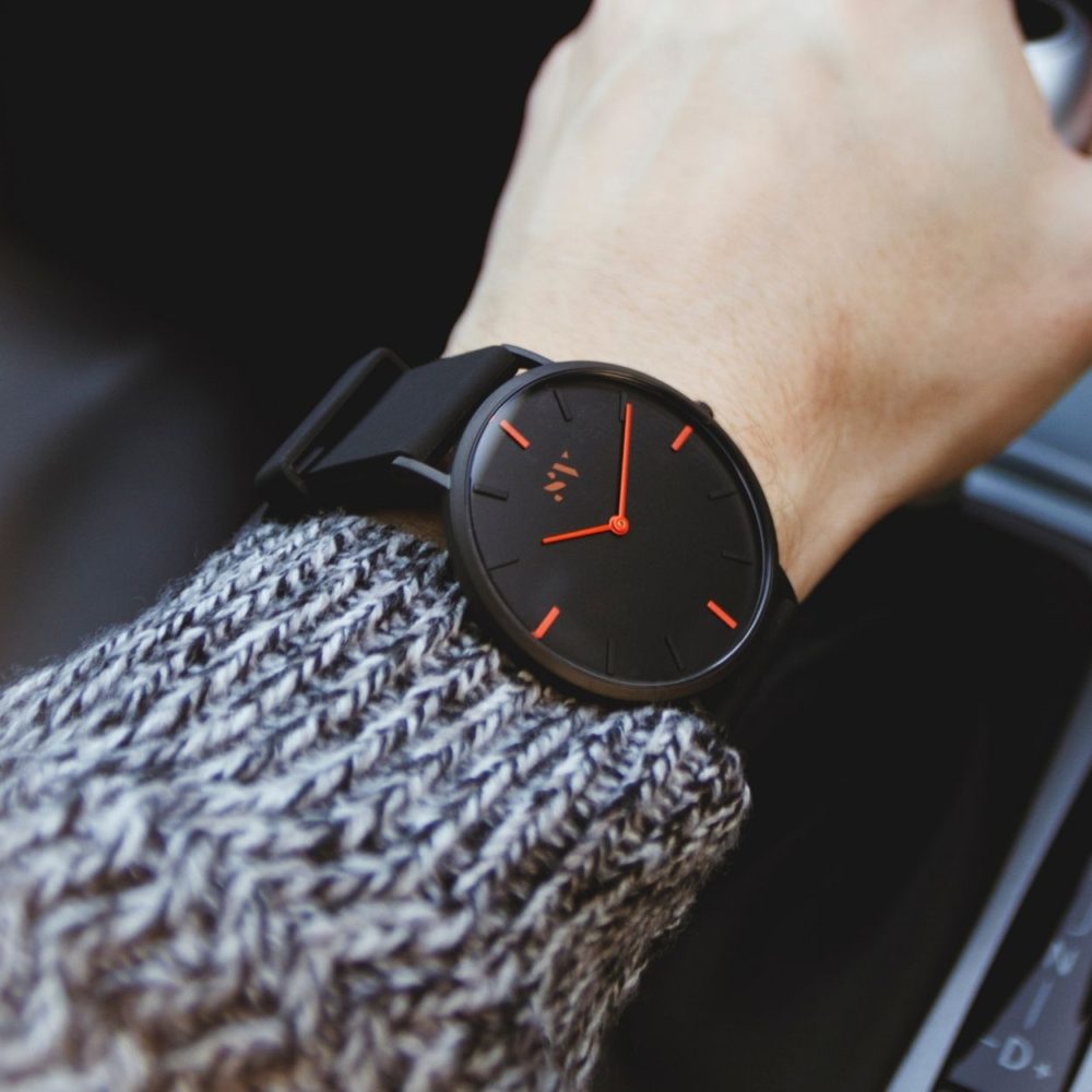 SV Matte Black/Fire Orange Watch - Image 9