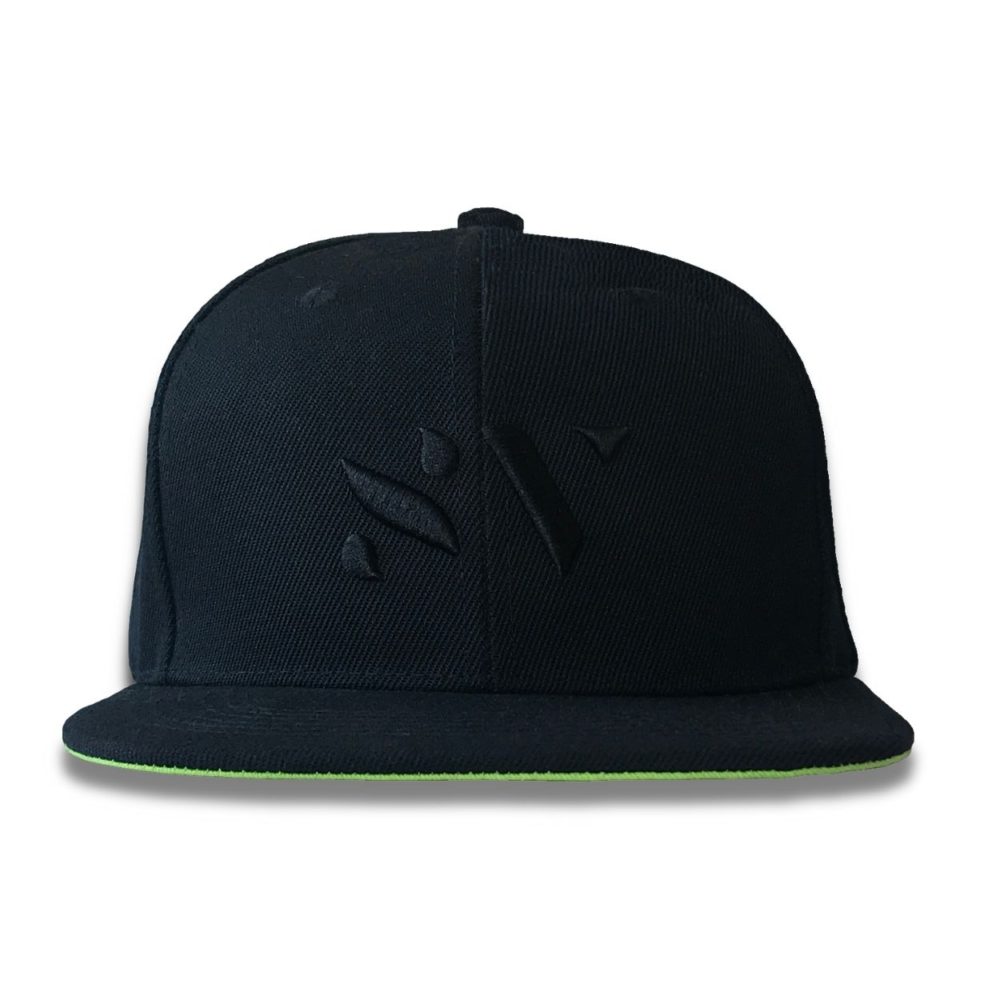 SV Black/Lime Green Snapback - Image 3