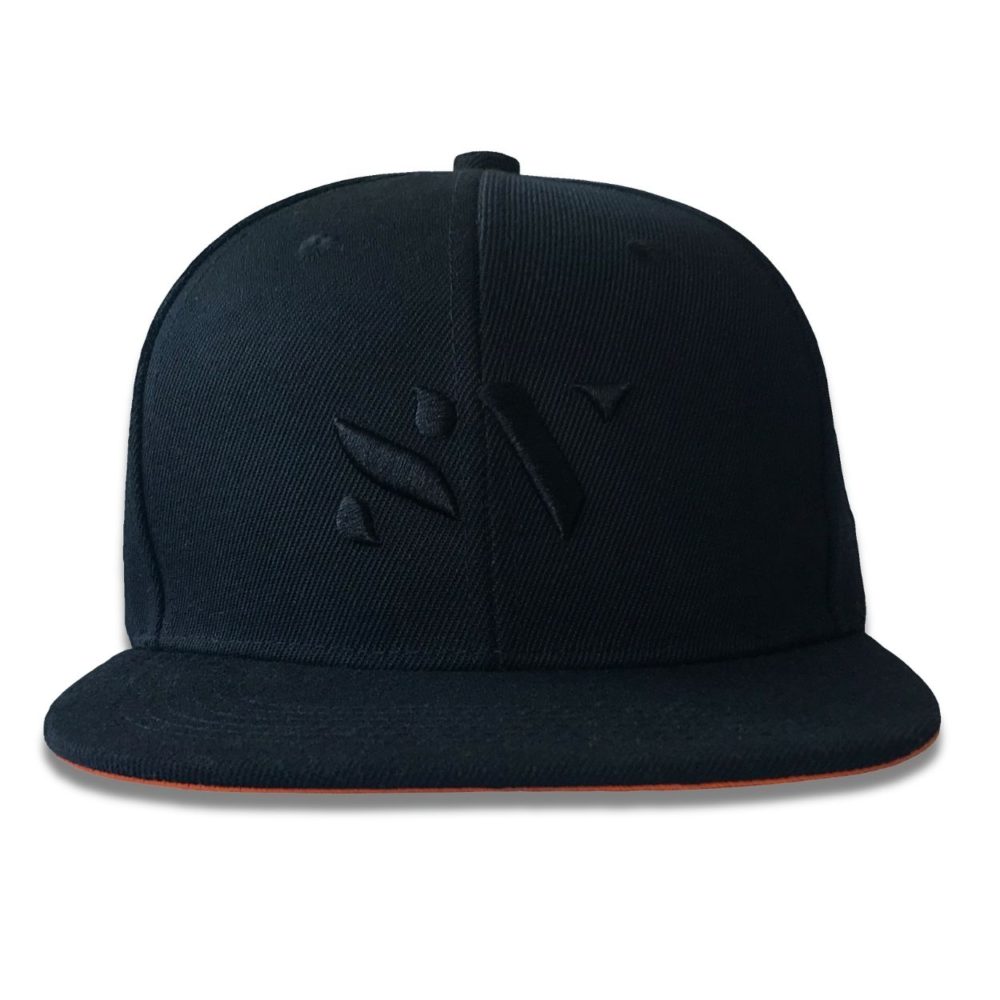 SV Black/Fire Orange Snapback - Image 3
