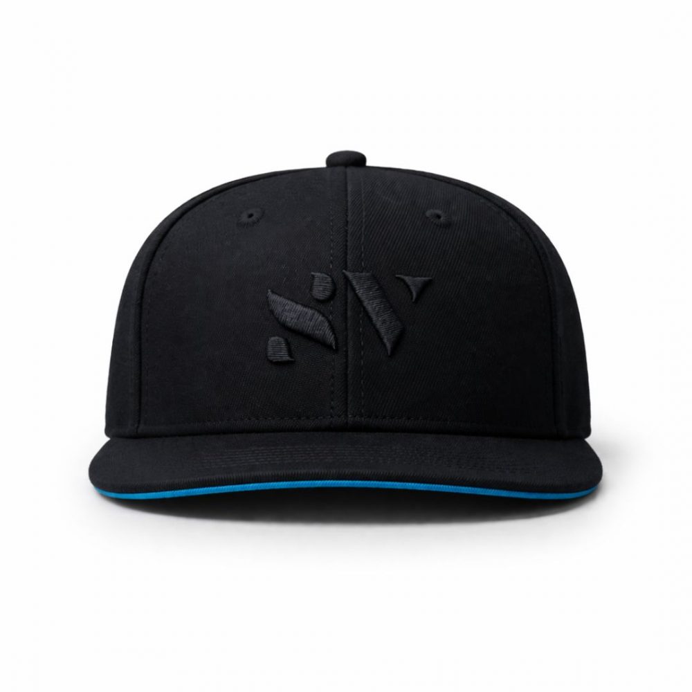 SV Black / Aqua Snapback