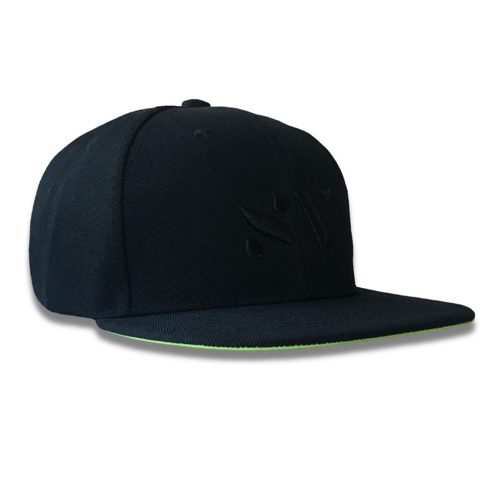 SV Black/Lime Green Snapback - Image 4