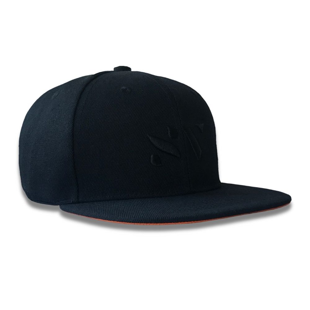 SV Black/Fire Orange Snapback - Image 4