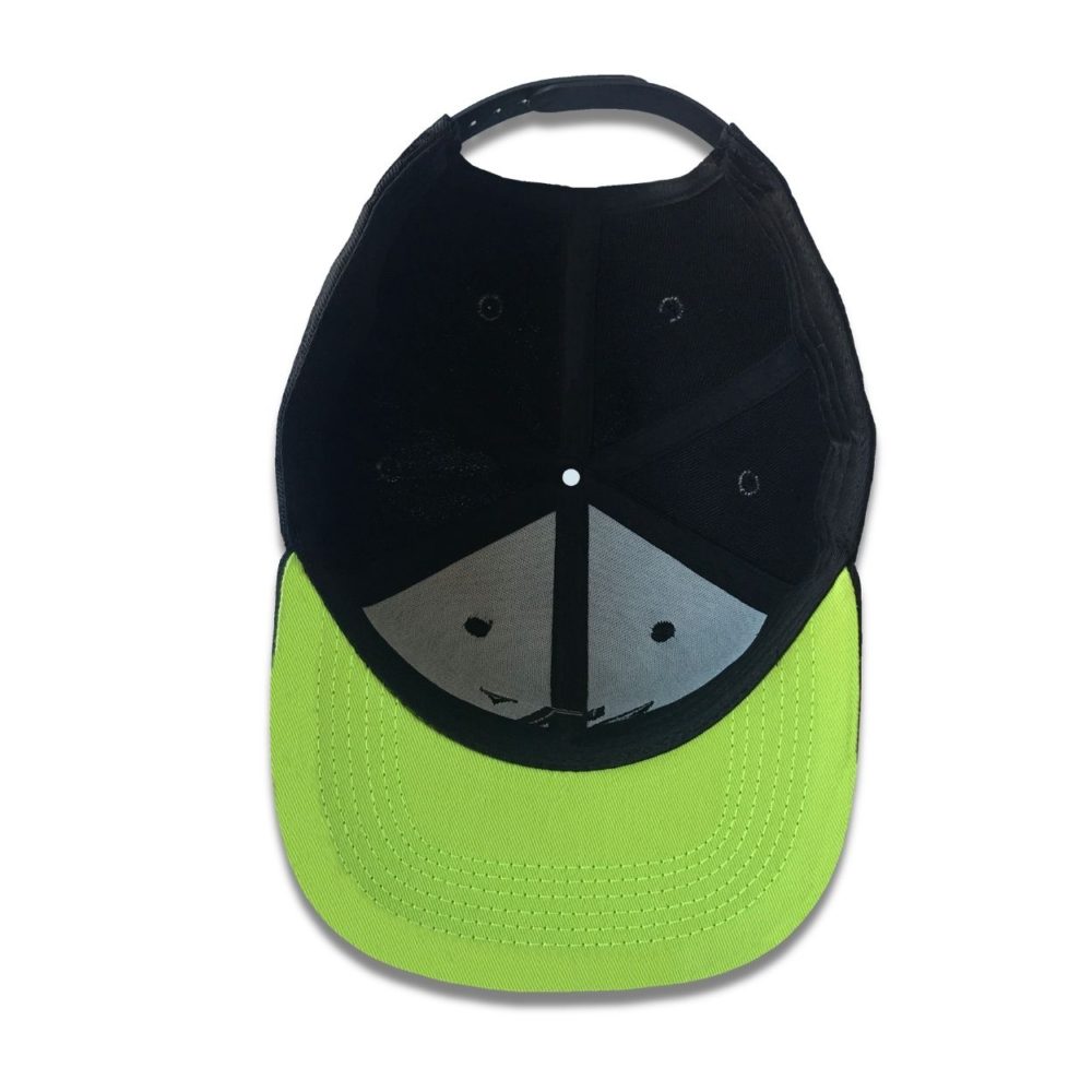 SV Black/Lime Green Snapback - Image 6