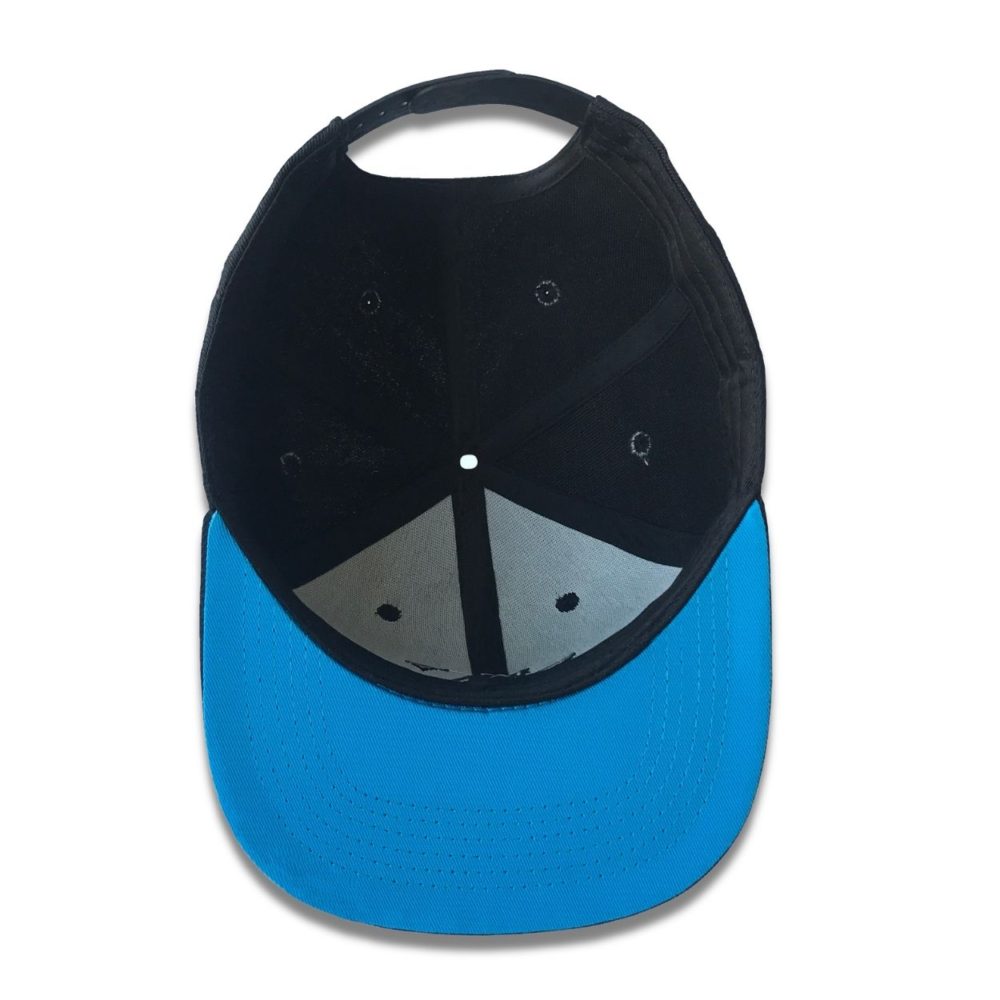 SV Black/Aqua Blue Snapback - Image 6