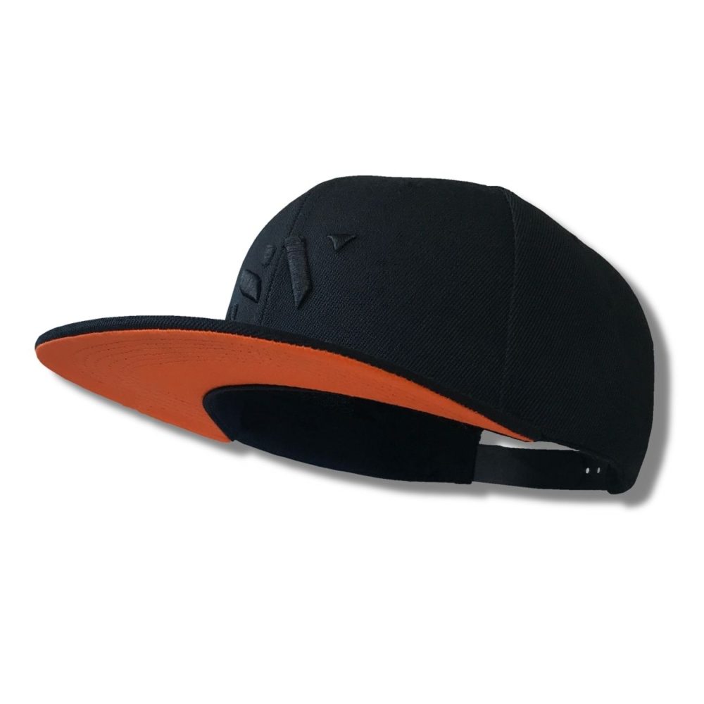 SV Black/Fire Orange Snapback