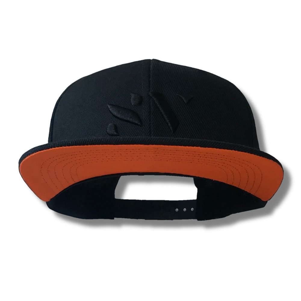 SV Black/Fire Orange Snapback - Image 2