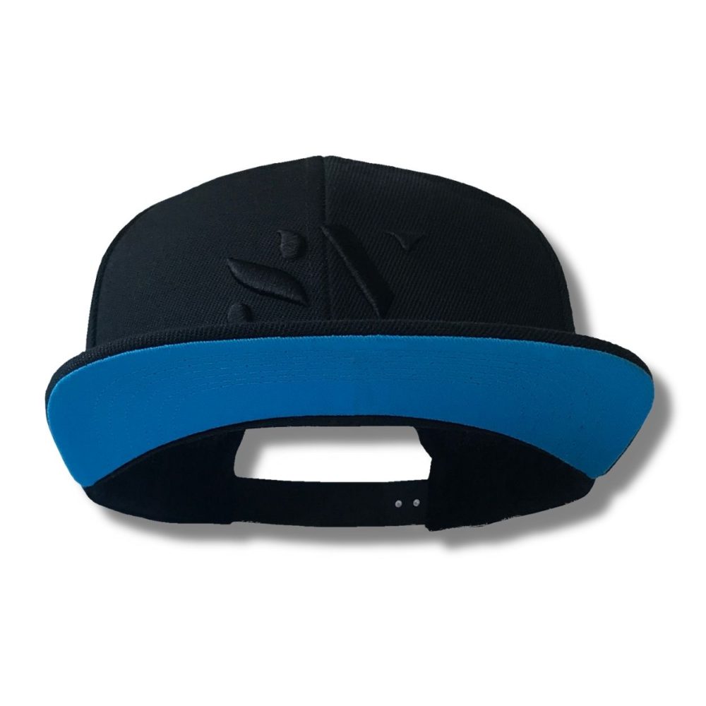 SV Black/Aqua Blue Snapback - Image 2