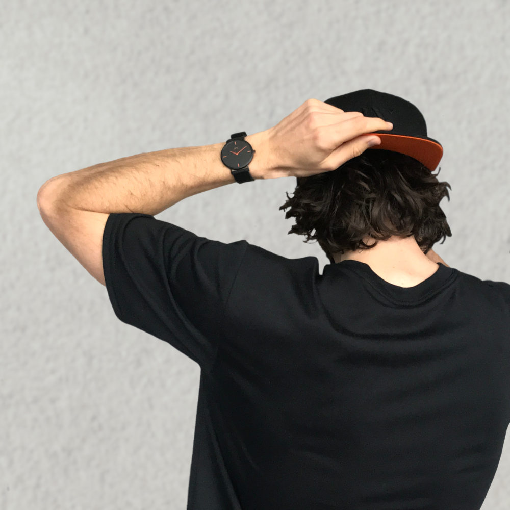 SV Black/Fire Orange Snapback - Image 8