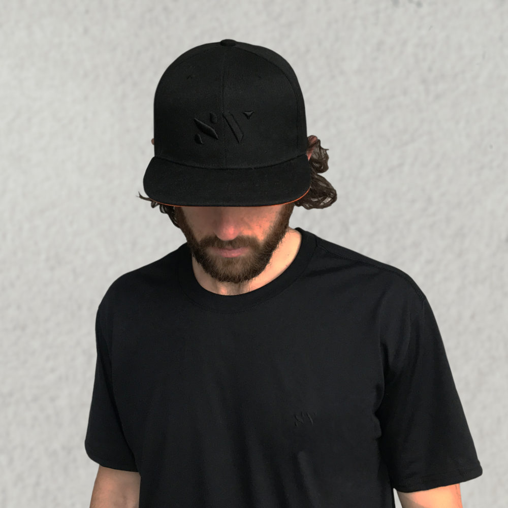SV Black/Fire Orange Snapback - Image 7